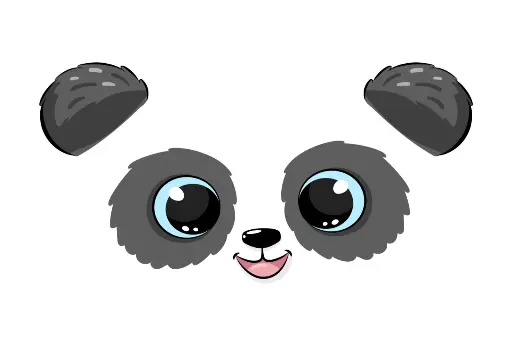 Детски шкаф Daria с принт (panda) — снимка 3