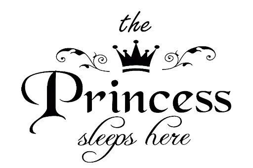 Детско легло ANNA с принт (140 х 70 см, princess) — снимка 3