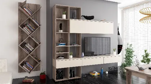 Секция Whitney (дъб фосил евоук + сатен) — снимка 4