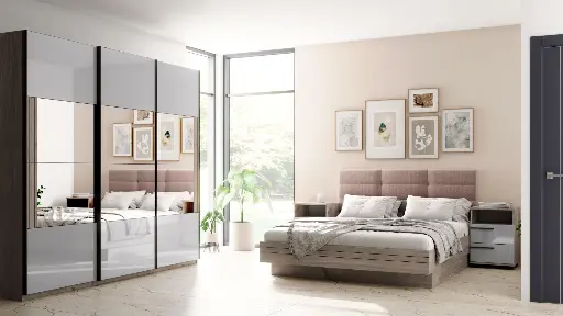Тапицирана табла Line 18 (180 х 200 см, Rinaldi 06) — снимка 2