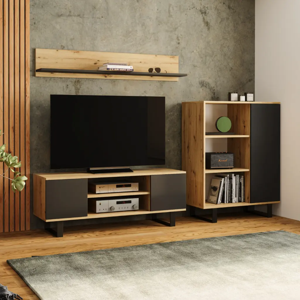 pol_pl_Komoda-FONDI-szafka-z-regalem-loft-nogi-metalowe-Dab-Artisan-Czarny-14389_4 (1).webp