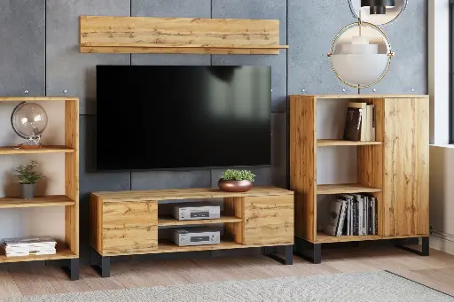 Полица Shelf (златен дъб крафт) — снимка 2