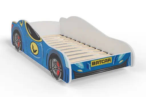 Детско легло AUTO 4х4 с матрак (batman, 140 х 70 см) — снимка 4