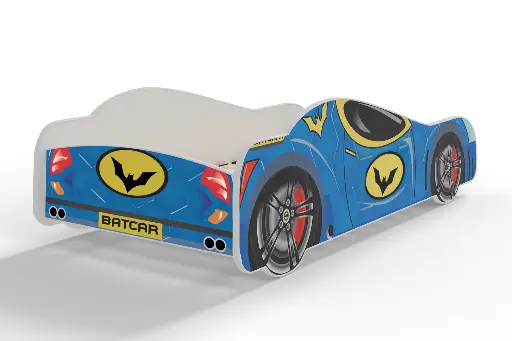 Детско легло AUTO 4х4 с матрак (batman, 140 х 70 см) — снимка 5