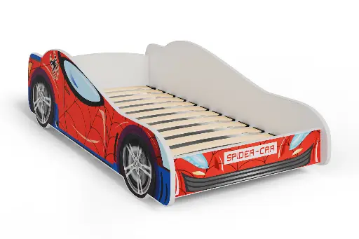 Детско легло AUTO 4х4 с матрак (spider, 140 х 70 см) — снимка 6
