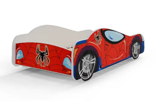 Детско легло AUTO 4х4 с матрак (spider, 140 х 70 см) — снимка 7