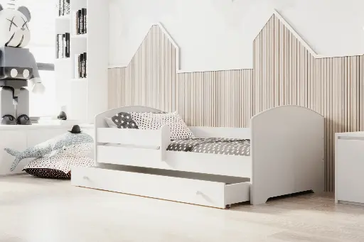 Детско легло Luk с парапет и чекмедже (160 х 80 см) — снимка 2