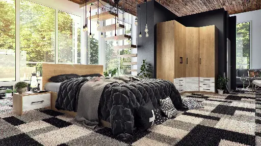 Ъглов гардероб Integra Plus — снимка 2