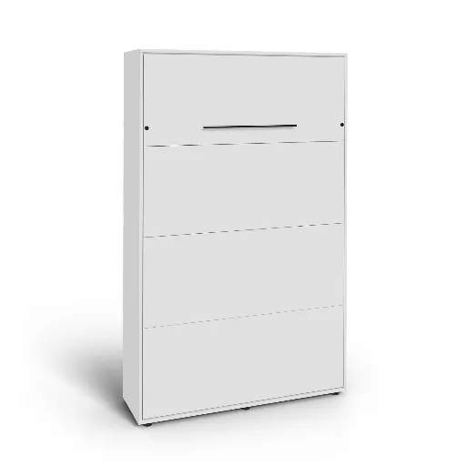 Вертикално сгъваемо стенно легло VERTO 120x200 (Бял) — снимка 11