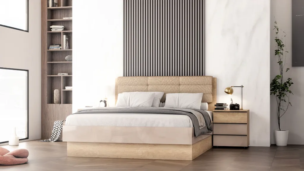 Спален комплект Arson 2 дъб небраска H3331 ST10 Egger - cam03.webp