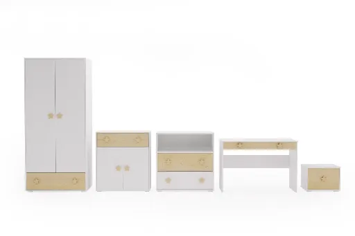 Училищно бюро PUFFI с чекмедже — снимка 5