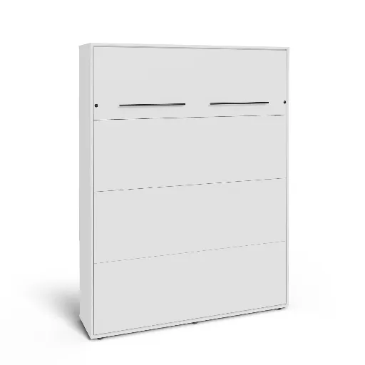 Вертикално сгъваемо стенно легло VERTO 160x200 (Бял) — снимка 10
