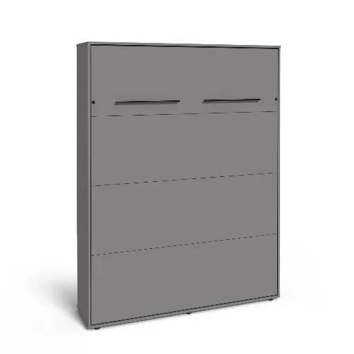 Вертикално сгъваемо стенно легло VERTO 160x200 (Сиво) — снимка 11