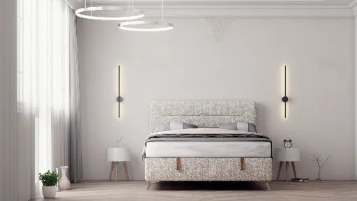 МС Moderato М18 - тапицирано легло (160 х 200 см) — снимка 2