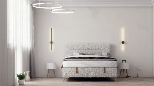 МС Moderato М18 - тапицирано легло (160 х 200 см) — снимка 6