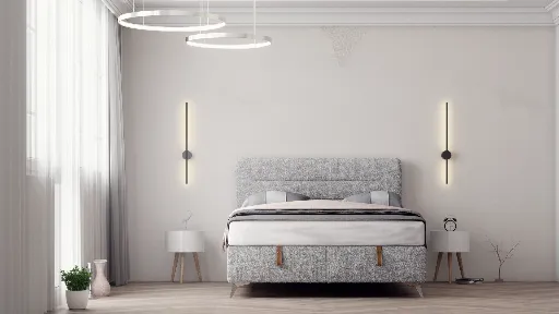 МС Moderato М18 - тапицирано легло (160 х 200 см) — снимка 8