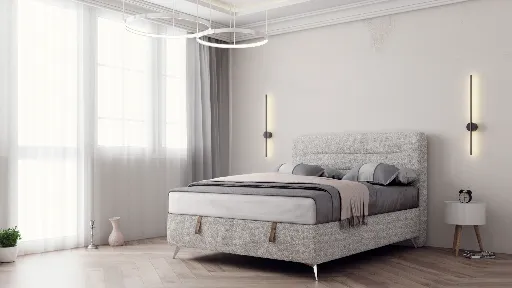 МС Moderato М18 - тапицирано легло (160 х 200 см) — снимка 5