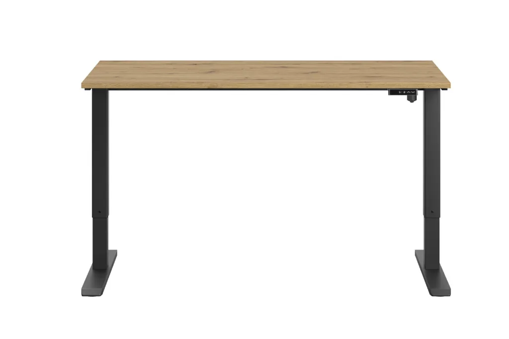 pol_pl_Biurko-FLEXI-140-cm-regulowane-podnoszone-elektryczne-komputerowe-Dab-Artisan-Czarny-14708_8.webp