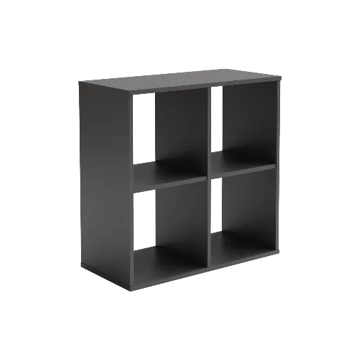 Етажерка Loni 2x2 (80, антрацит) — снимка 3
