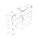 Dvukrilen-garderob-265-sm-s-plazgashti-vrati-Zanardi-ZN288.webp
