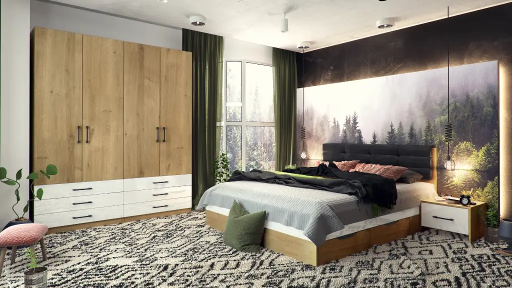 Спален комплект Integra 4 Egger