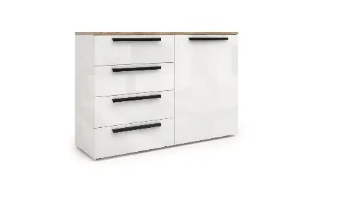 Kiara M16- скрин (златен дъб харбър + бял гланц)