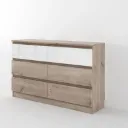 Скрин с 6 чекмеджета Modern M18 120 см