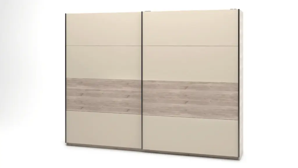 [003533] Гардероб Treviso (сив дъб кастело + сатен, 160)