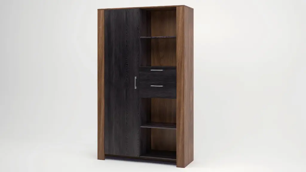 [1274] Bronx M05- шкаф (brandy castello oak + carbon wood)