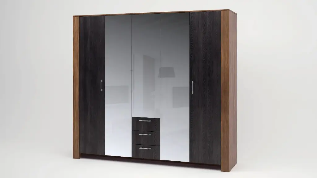 [1286] Bronx M09- гардероб (brandy castello oak + carbon wood)