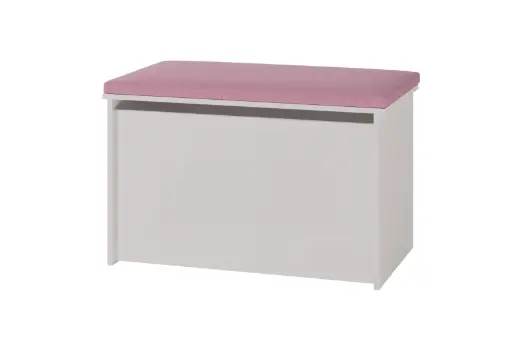 Детски шкаф Daria с мека седалка (pink)