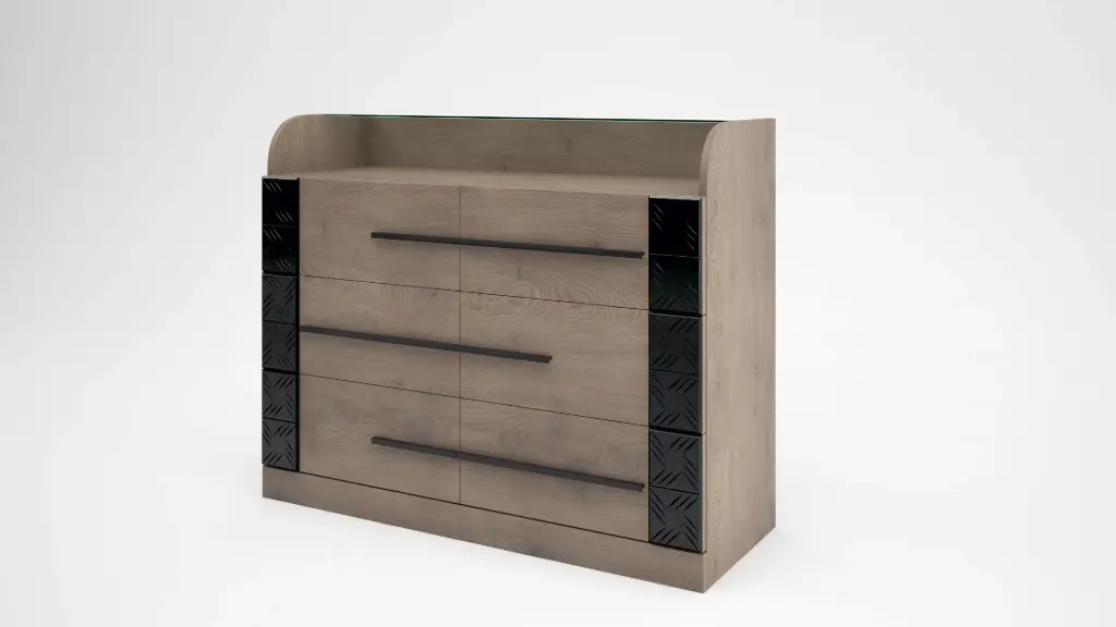 [009071] Скрин Modena (дъб кремона каноло + меко черно U899 ST9 EGGER)