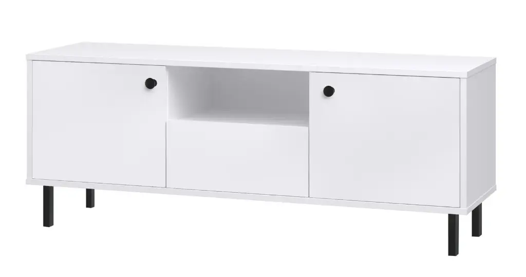 [009565] ТВ шкаф VENUS 137 см - бял