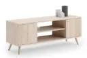ТВ шкаф Focus с дървени крака 155 см