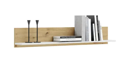 Полица Shelf (артисан + бяло)