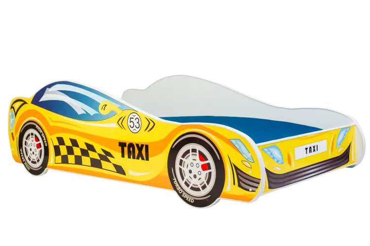 [010081] Детско легло кола 4х4 (taxi, 140 х 70)