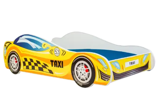 Детско легло AUTO 4х4 с матрак (taxi, 140 х 70 см)