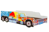 [010109] Детско легло самосвал (140 х 70, monster truck)