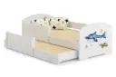 Детско двойно легло LUK II 160 x 80 с 2 матрака и различни мотиви