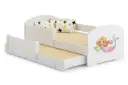Детско двойно легло LUK II с разтегателен механизъм с различни мотиви