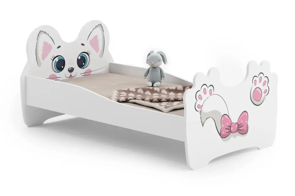 [010362] Детско легло Pink cat (140 х 70)
