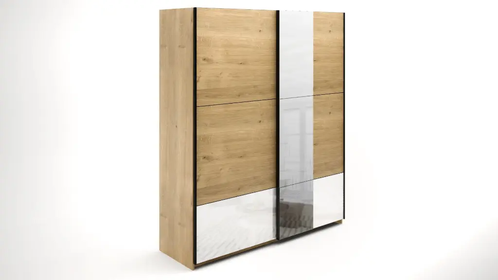 [010590] МС Integra Egger M12- гардероб с плъзгащи врати