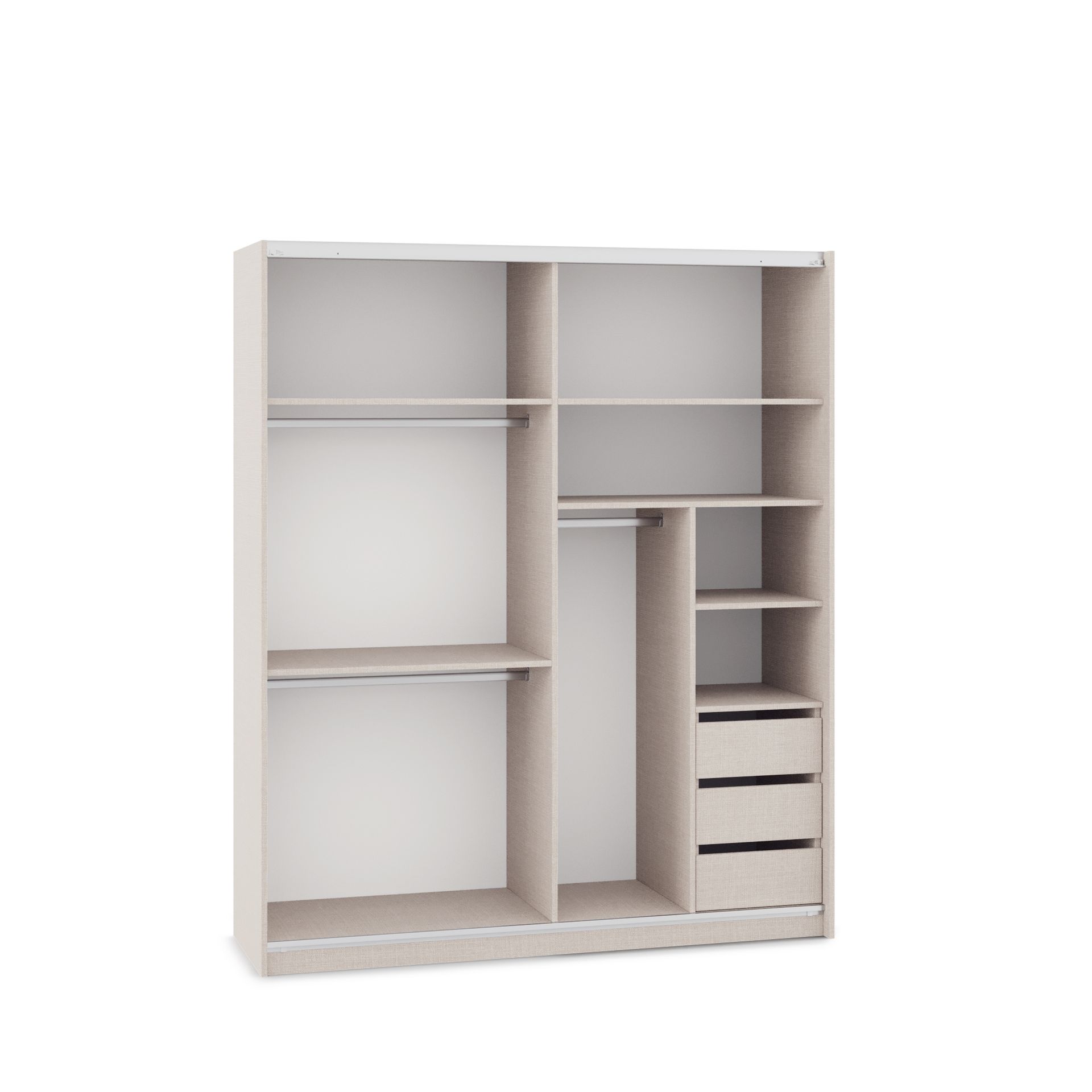 wardrobe interior arrangement: V04