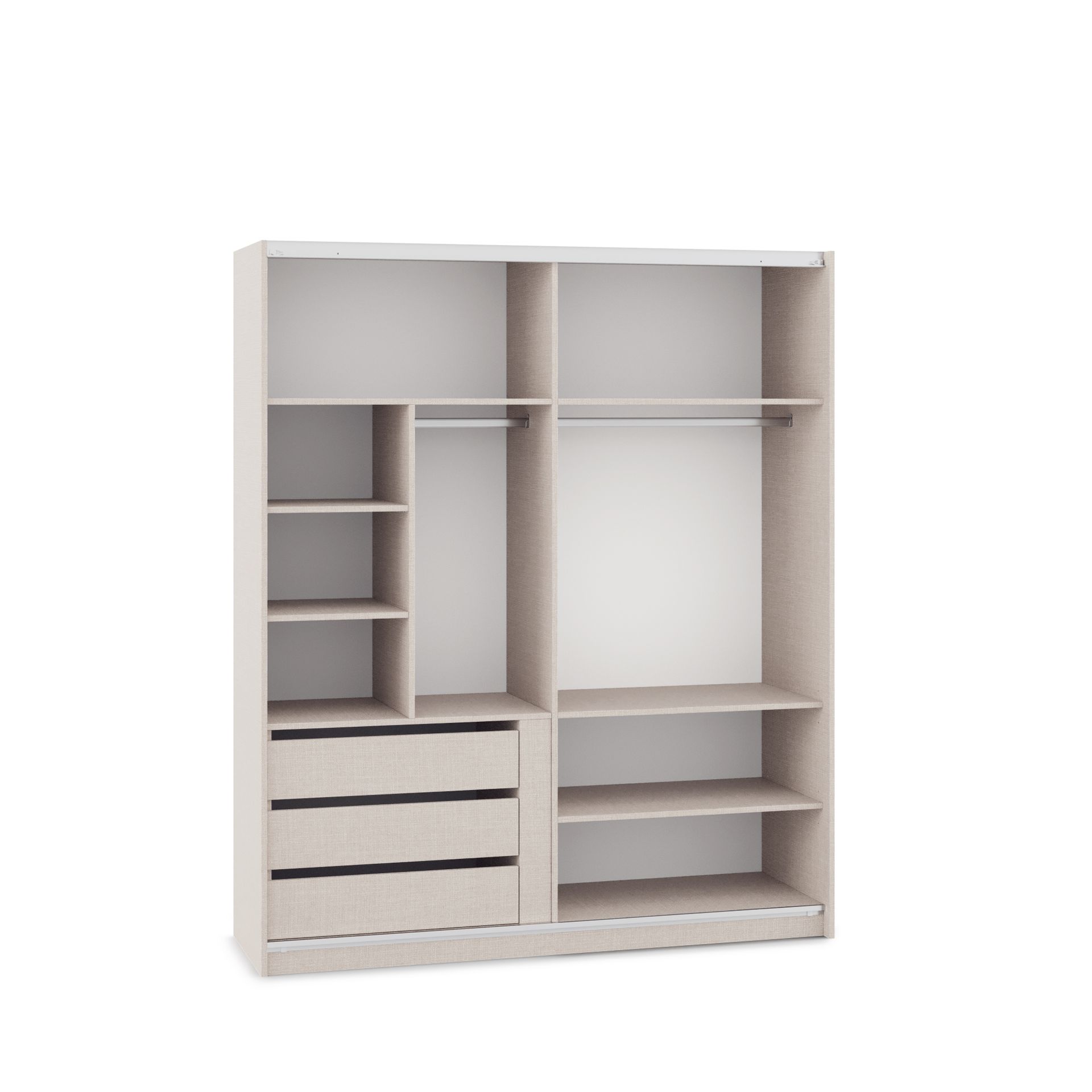 wardrobe interior arrangement: V08