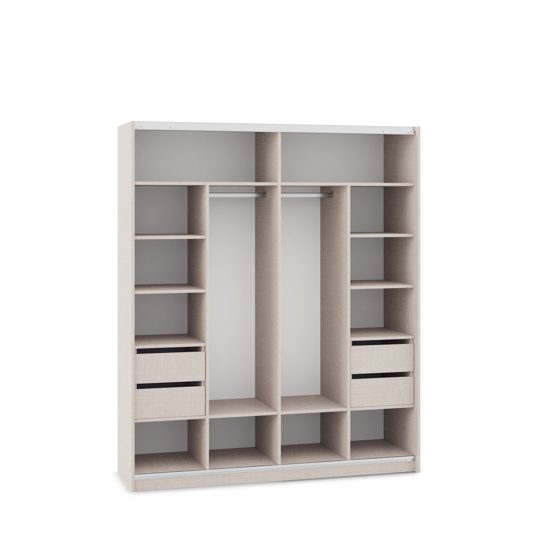 wardrobe interior arrangement: V07