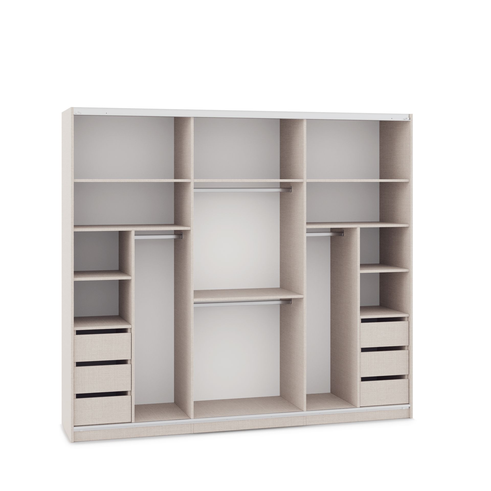 wardrobe interior arrangement: V13