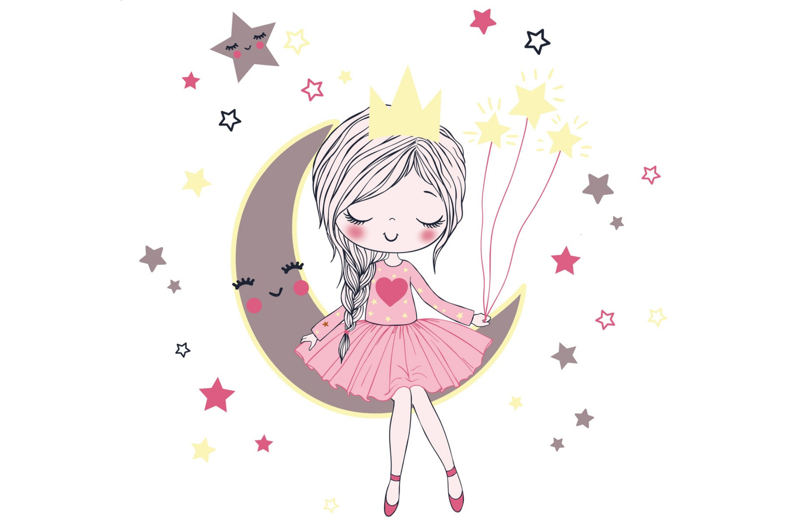 Мотив: girl on the moon