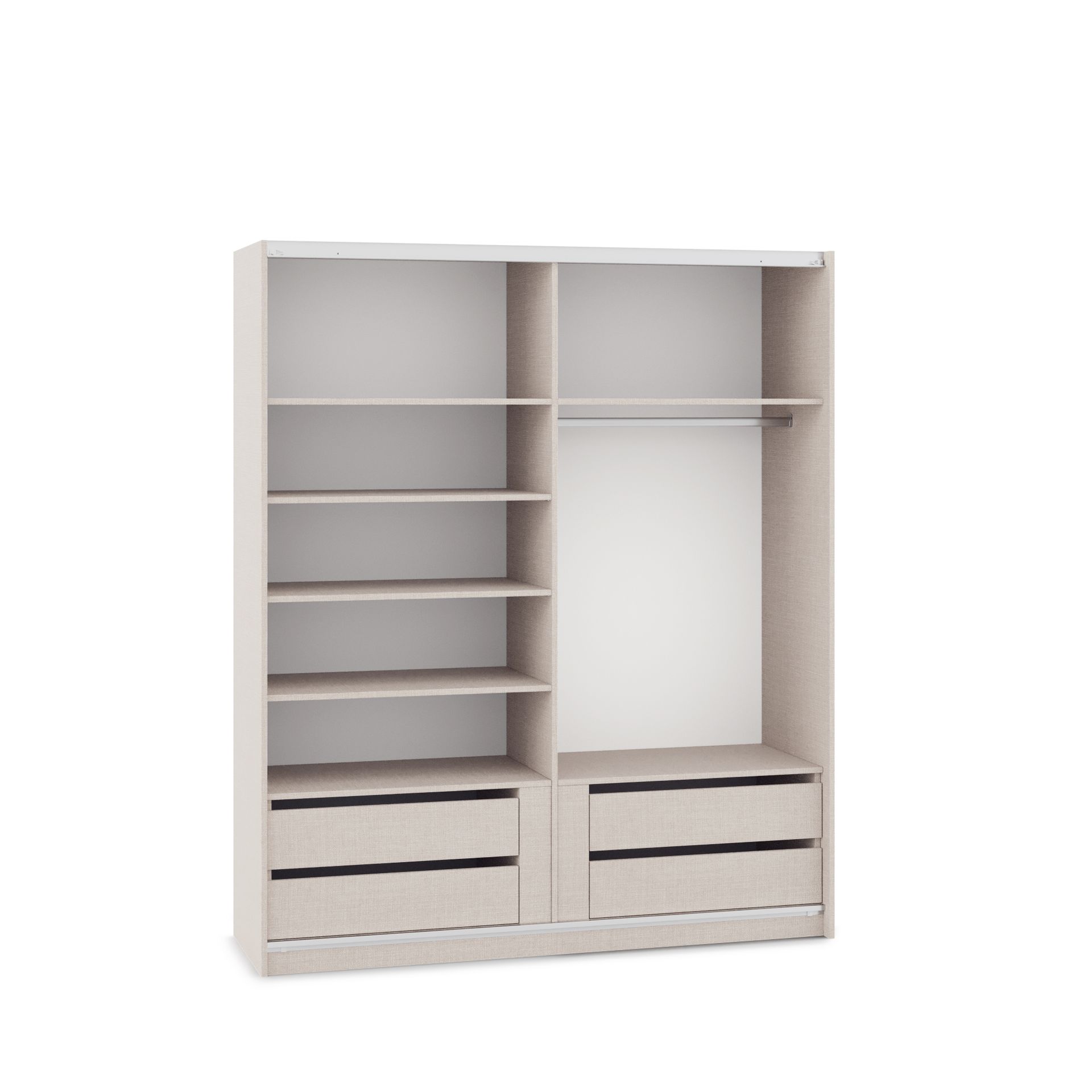 wardrobe interior arrangement: V06