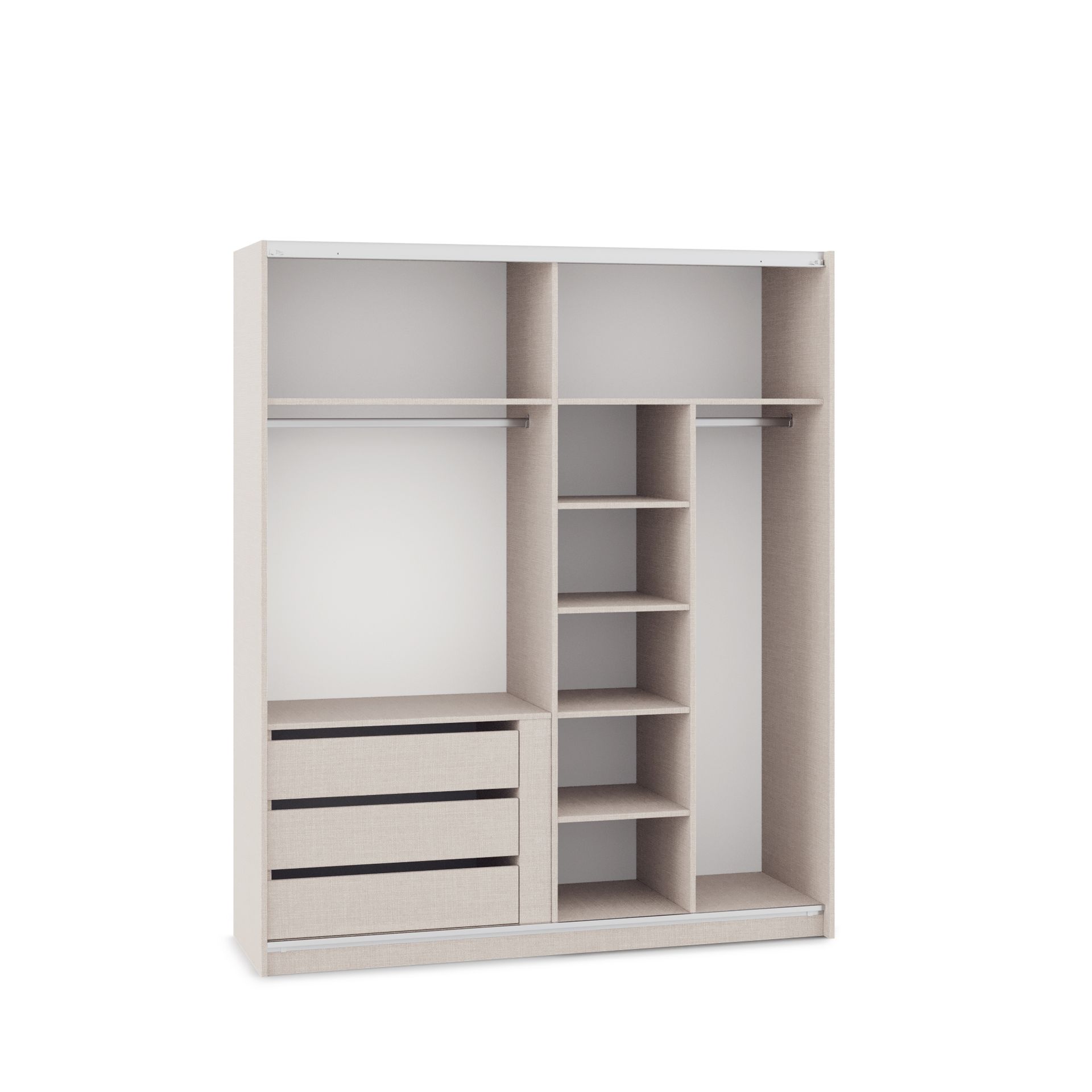 wardrobe interior arrangement: V05